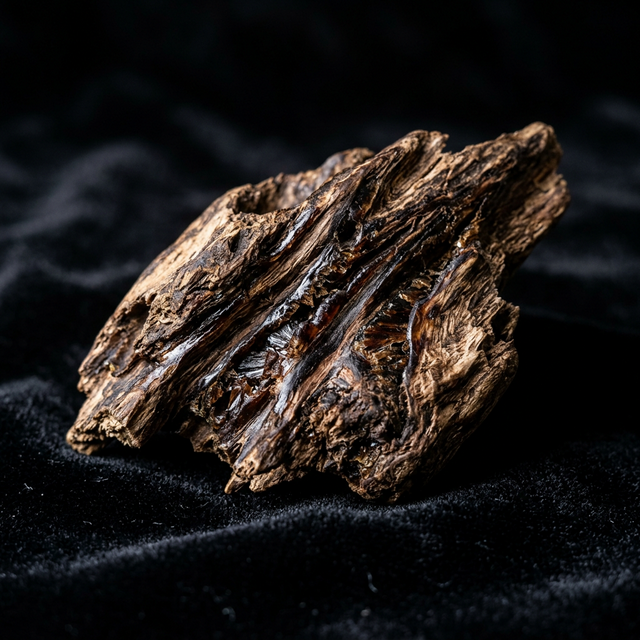 Natural agarwood piece