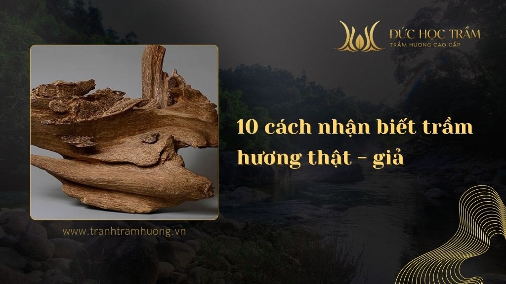 10 cách nhận biết trầm hương thật – giả chuẩn chuyên gia