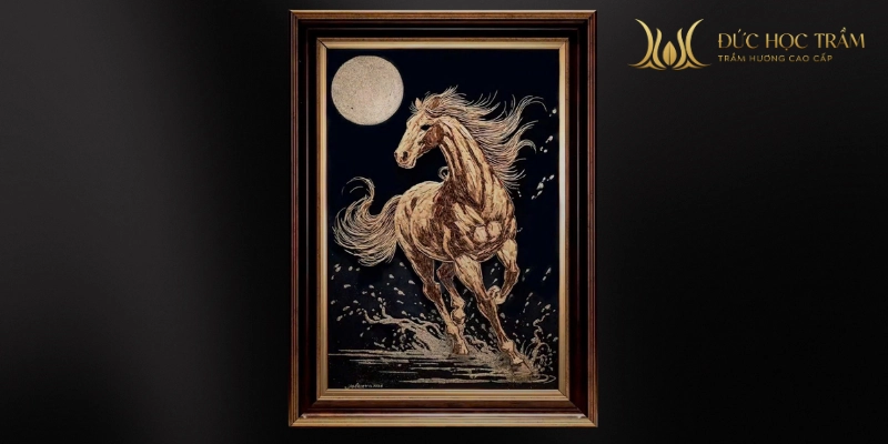 Tranh trầm tạo cảm giác cân bằng và ổn định